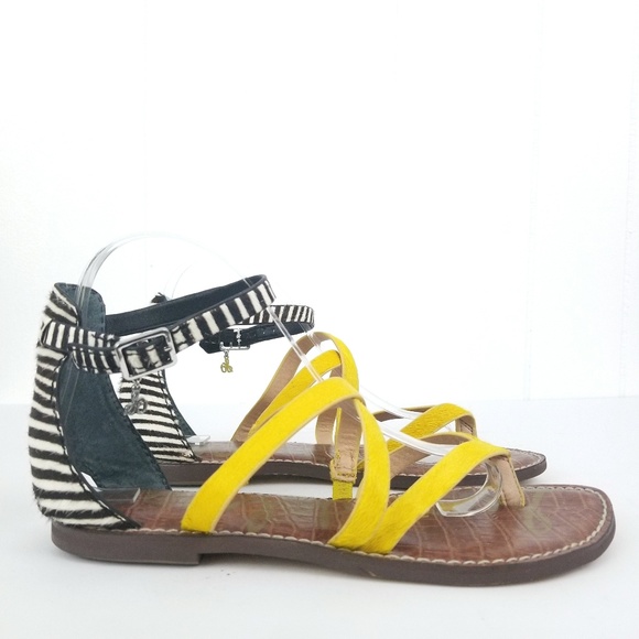 sam edelman yellow sandals